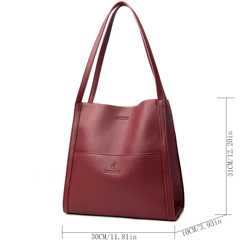 High Quality Leather Handbags Crossbody Shoulder Bag - Image 4