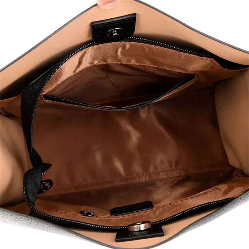 High Quality Leather Handbags Crossbody Shoulder Bag - Image 6