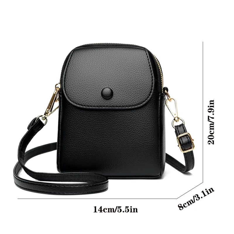 High Quality Soft Leather Shoulder Crossbody Bags - Image 4