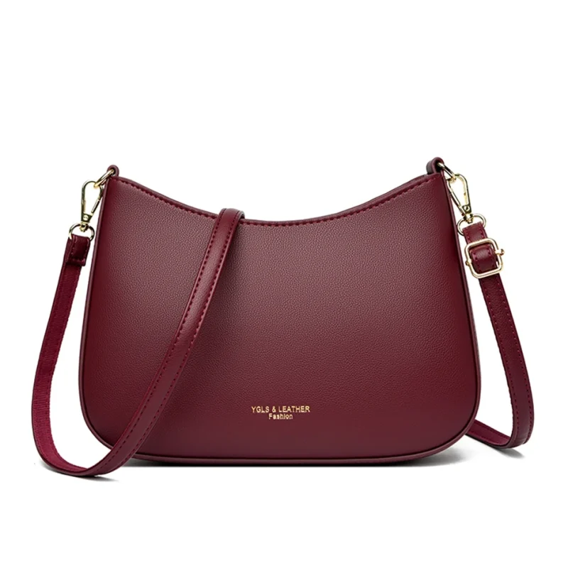 Premium Quality Ethical Leather Crossbody Bag - Image 2