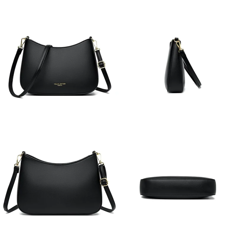 Premium Quality Ethical Leather Crossbody Bag - Image 5