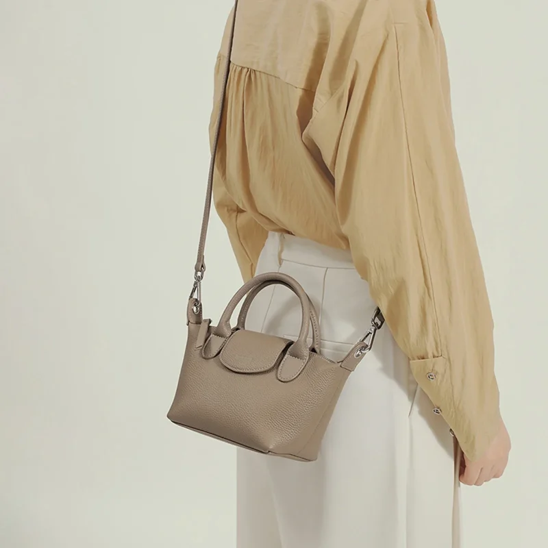 Luxury Genuine Leather Shoulder Bag - Image 2