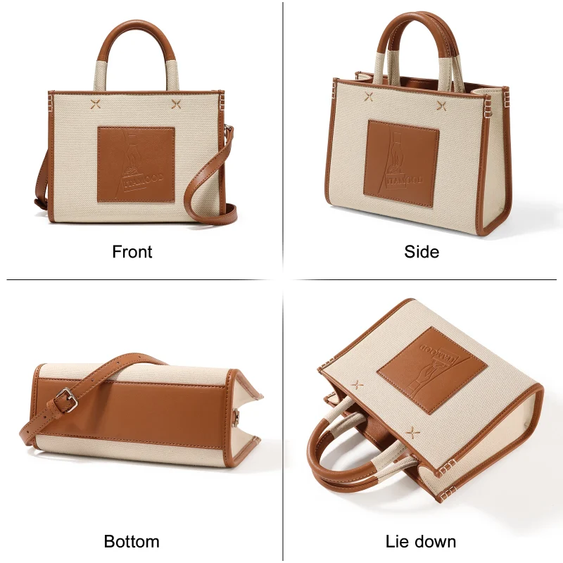 High Quality Versatile Canvas Small Tote Bag - Image 4