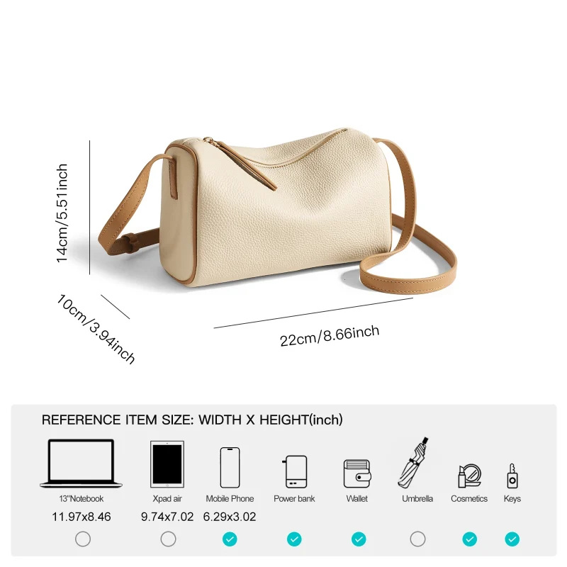 Genuine Leather Clash Single Price Bag - Image 5