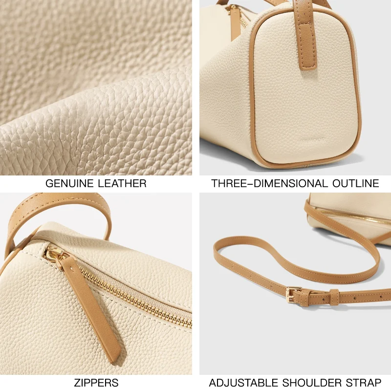 Genuine Leather Clash Single Price Bag - Image 7