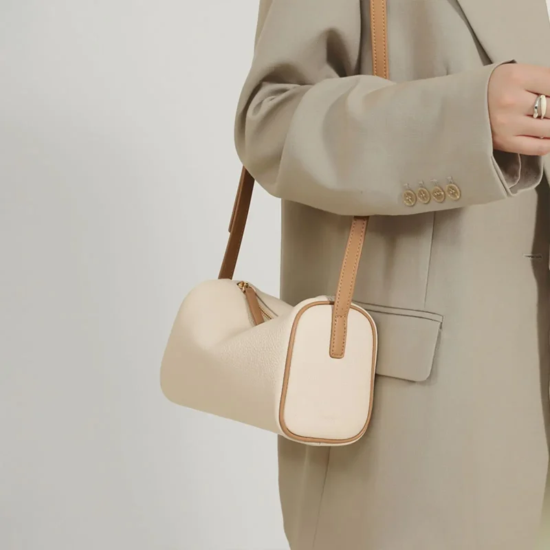 Genuine Leather Clash Single Price Bag - Image 2