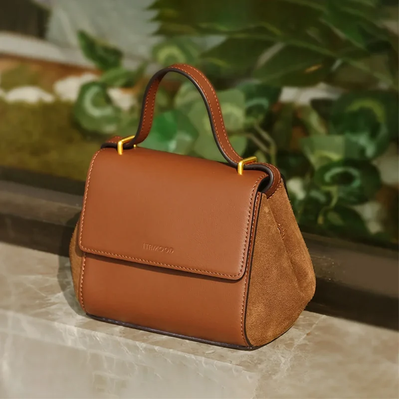 Eco Luxury Genuine Leather Multifunctional Handbag - Image 2