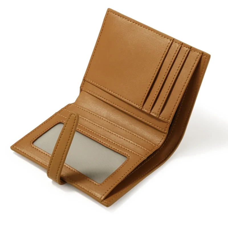PVC Checkered Monogrammed Short Wallet - Image 5
