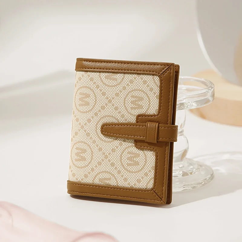 PVC Checkered Monogrammed Short Wallet - Image 2