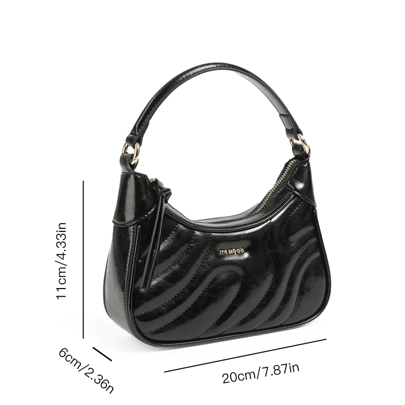 High-Quality Quilted Handbag with Removable Shoulder Strap - Image 4