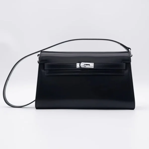 Luxury Simple Design Retro Leather Shoulder Bag - Image 3