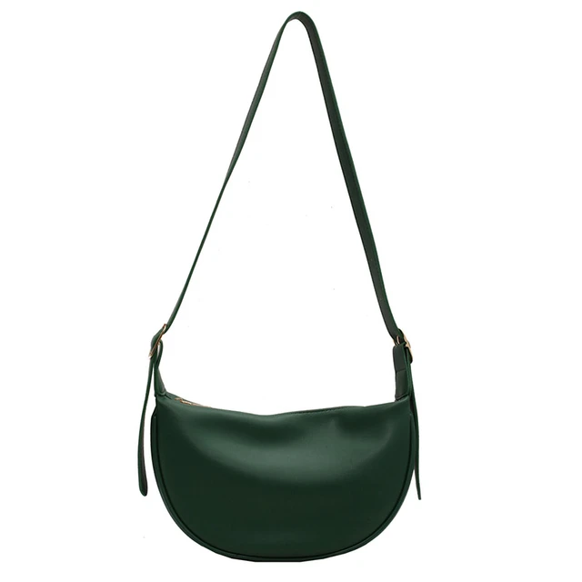 Green shoulder bag