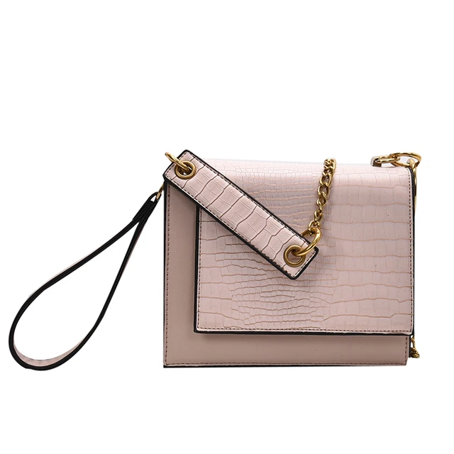 Beige cossbody bag