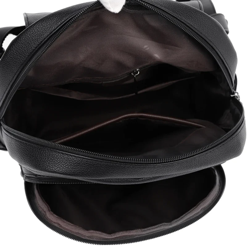 Luxury Women Chic Eco-Friendly Backpack: Women's PU Leather - Image 6