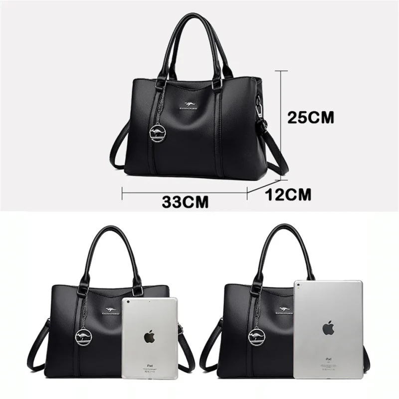 High Quality Designer Eco Leather Crossbody Bag - Image 6