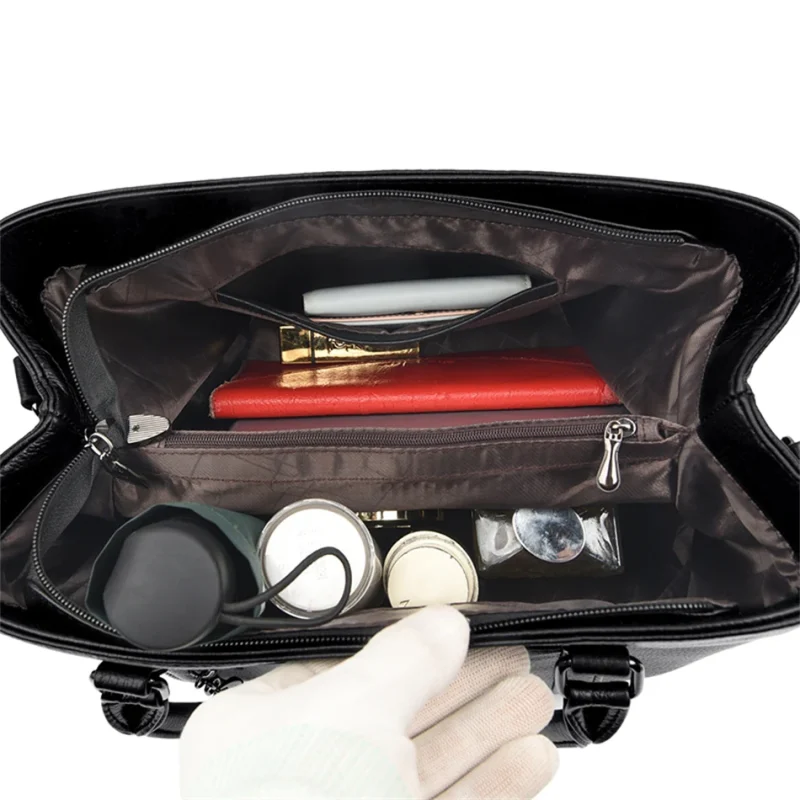 High Quality Designer Eco Leather Crossbody Bag - Image 7