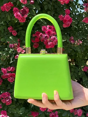 Luxury Vintage Mini Box Hand Bag