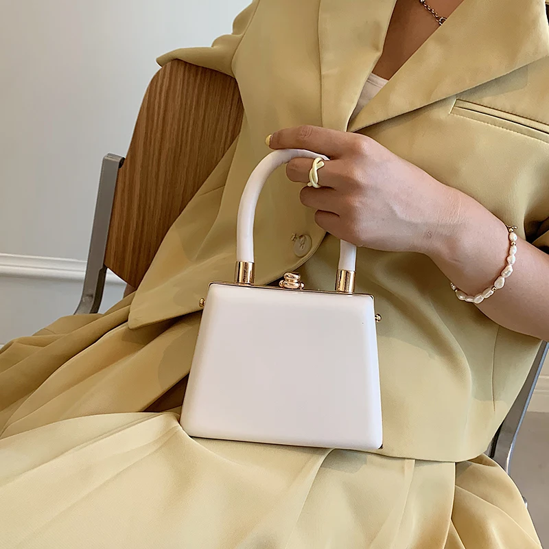 Luxury Vintage Mini Box Hand Bag - Image 5