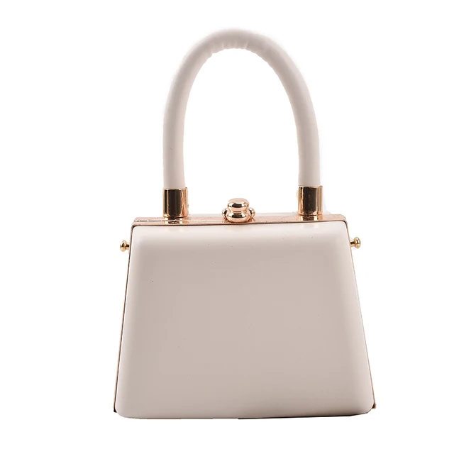 White handbag