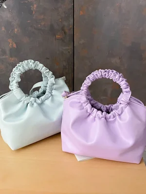 Luxury Leather Dumpling Bag