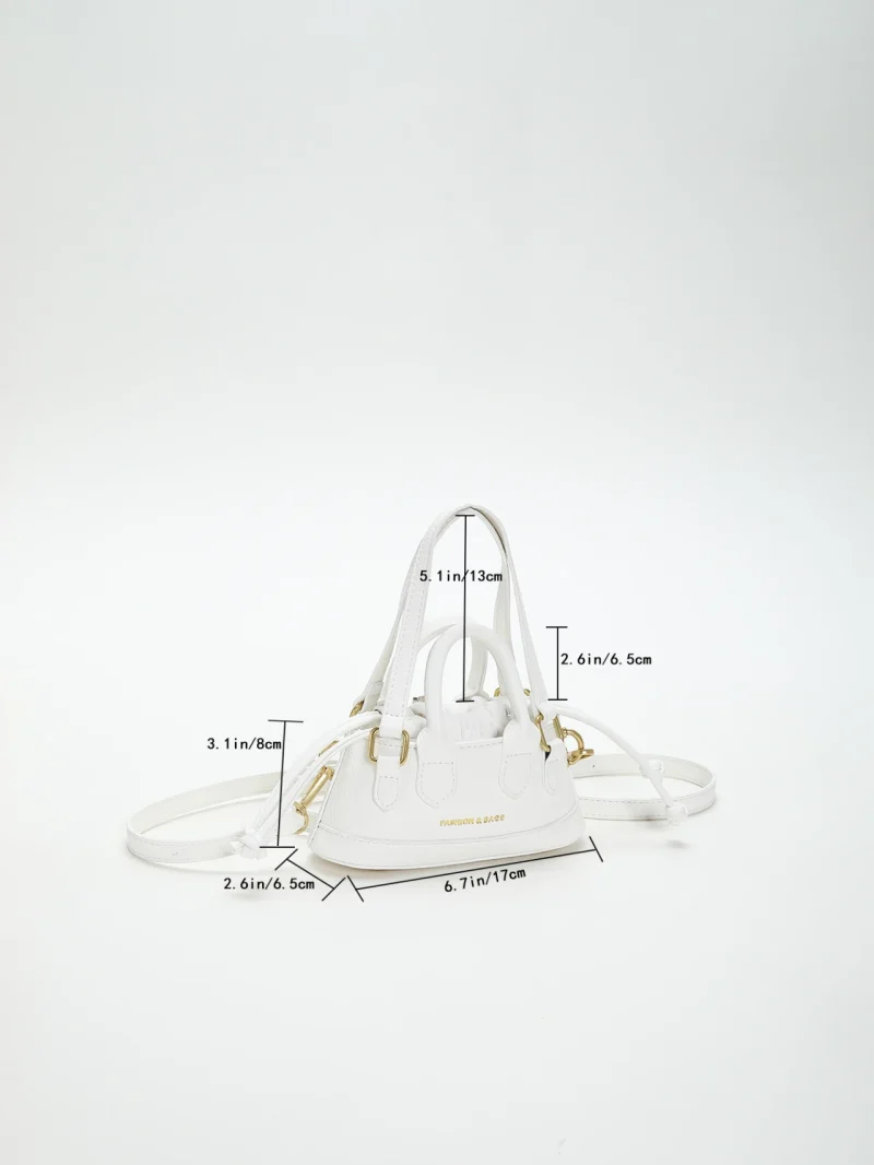 Mini Drawstring Design Small Long Straps bag - Image 6