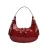 Red shoulder bag