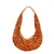 Orange shoulder bag