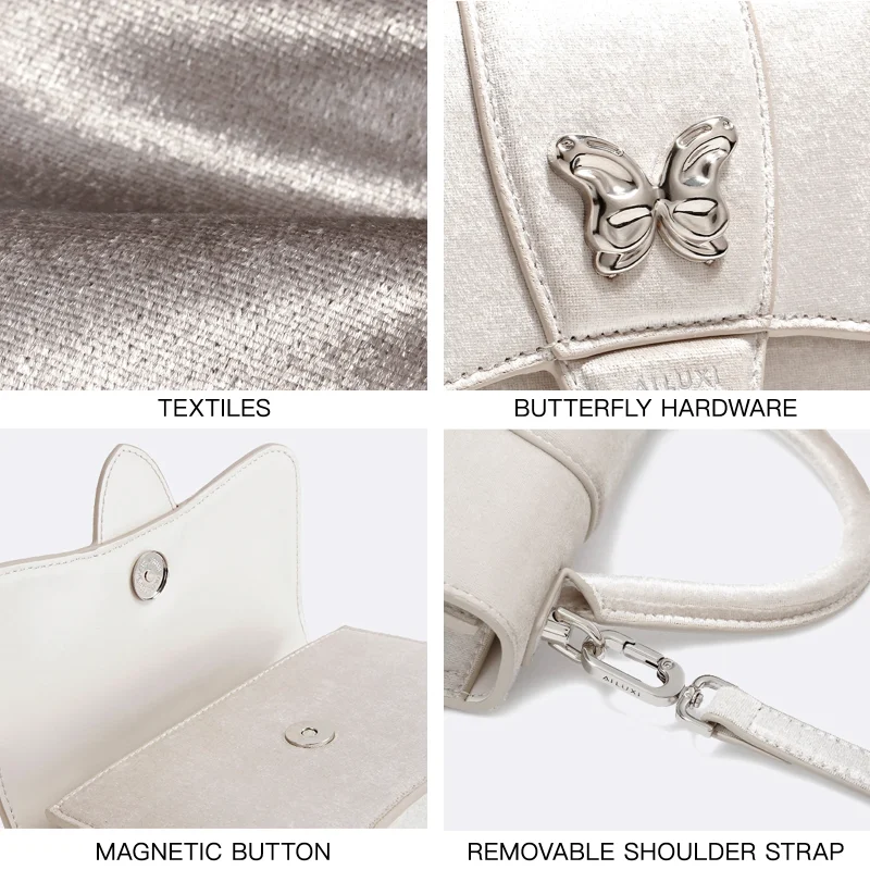 Large Capacity Zhuangzi's Butterfly Diagonal Shoulder Bag - Image 4