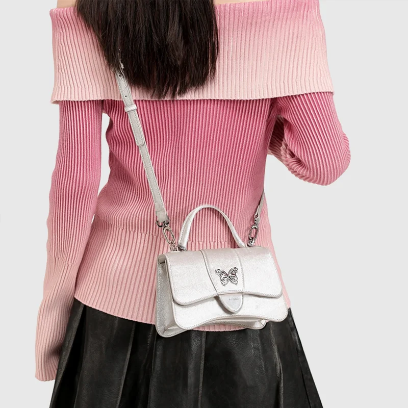 Large Capacity Zhuangzi's Butterfly Diagonal Shoulder Bag - Image 5