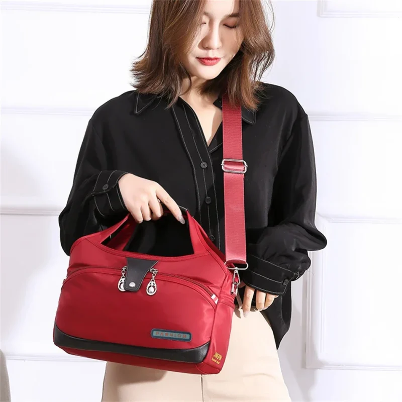 Large Capacity Women's Shoulder Bag Oxford Handbag Purses - Image 2