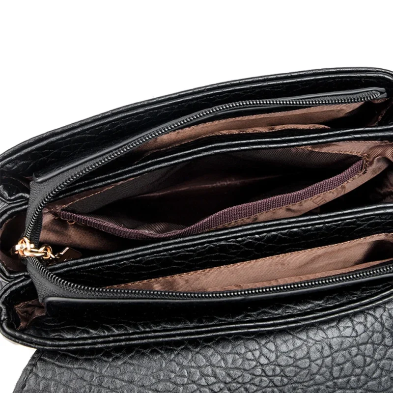 High-quality Leather Women Shoulder Messenger Bags - Image 6