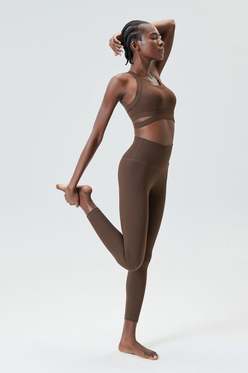 SwiftStride Yoga Ensemble: Women's Tight Running Suit - Image 2