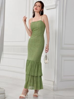 Summer Party Fishtail Strap Dress