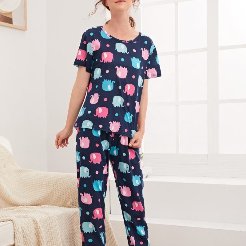 Sources Home Wear Pajamas: Women's Two-Piece Set - Image 2