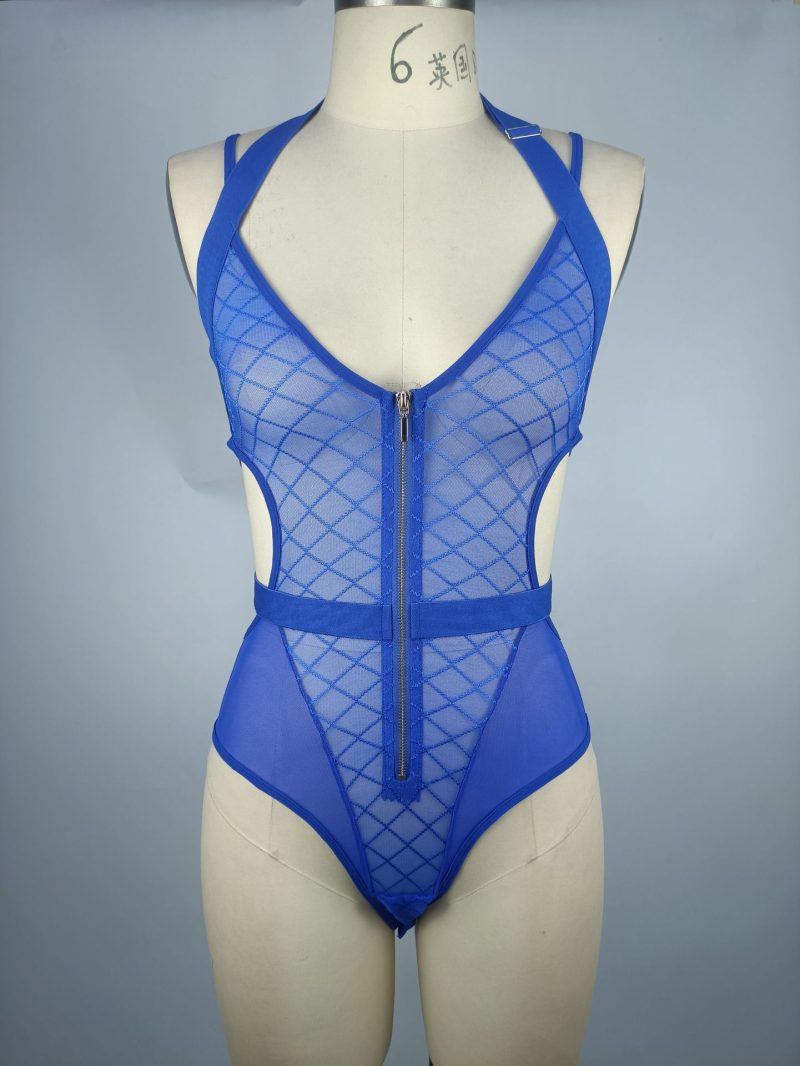 Provocative Elegance: Embrace the Sensual Charisma of this Sexy Bustiers Teddies Suit! - Image 4