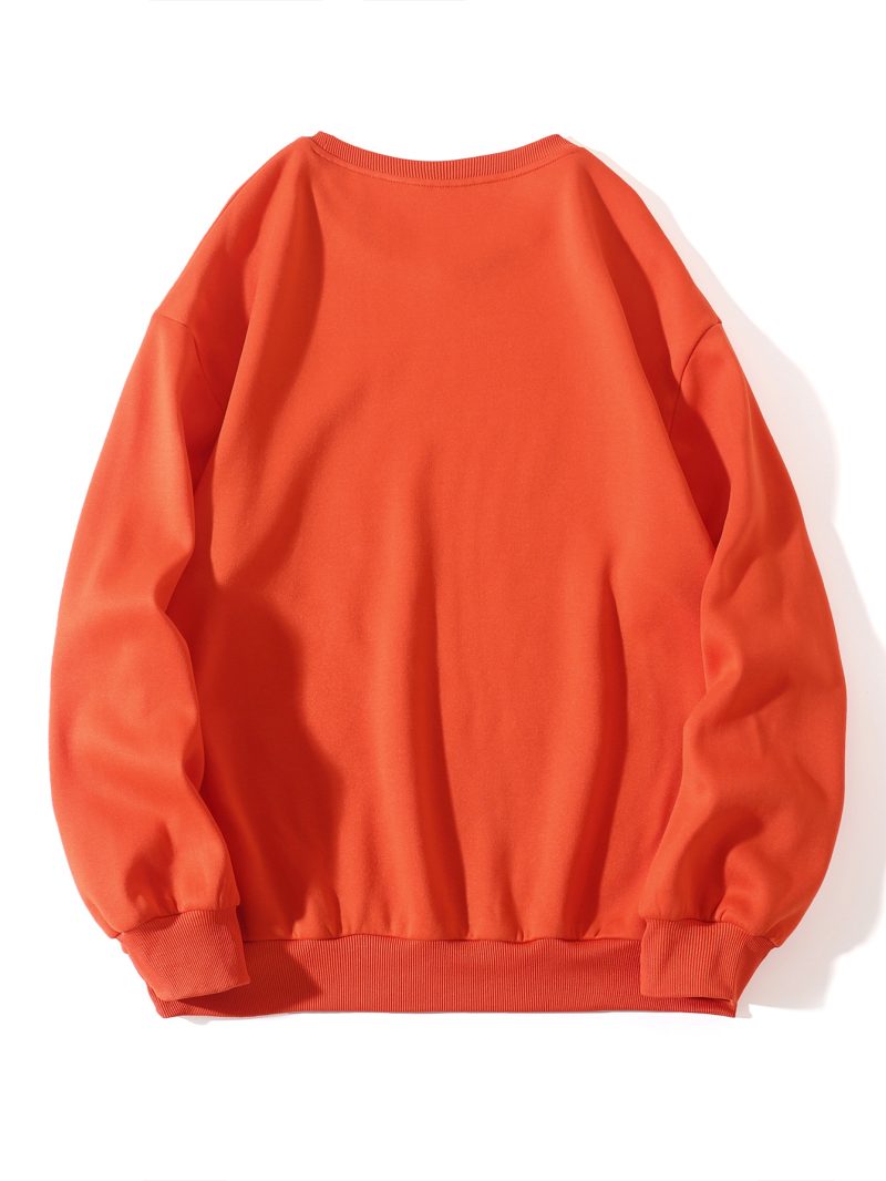 Autumn Winter Fleece Lined Crew Neck Sweater for Women: Wild Loose Casual Sports Bottoming Shirt - Image 6