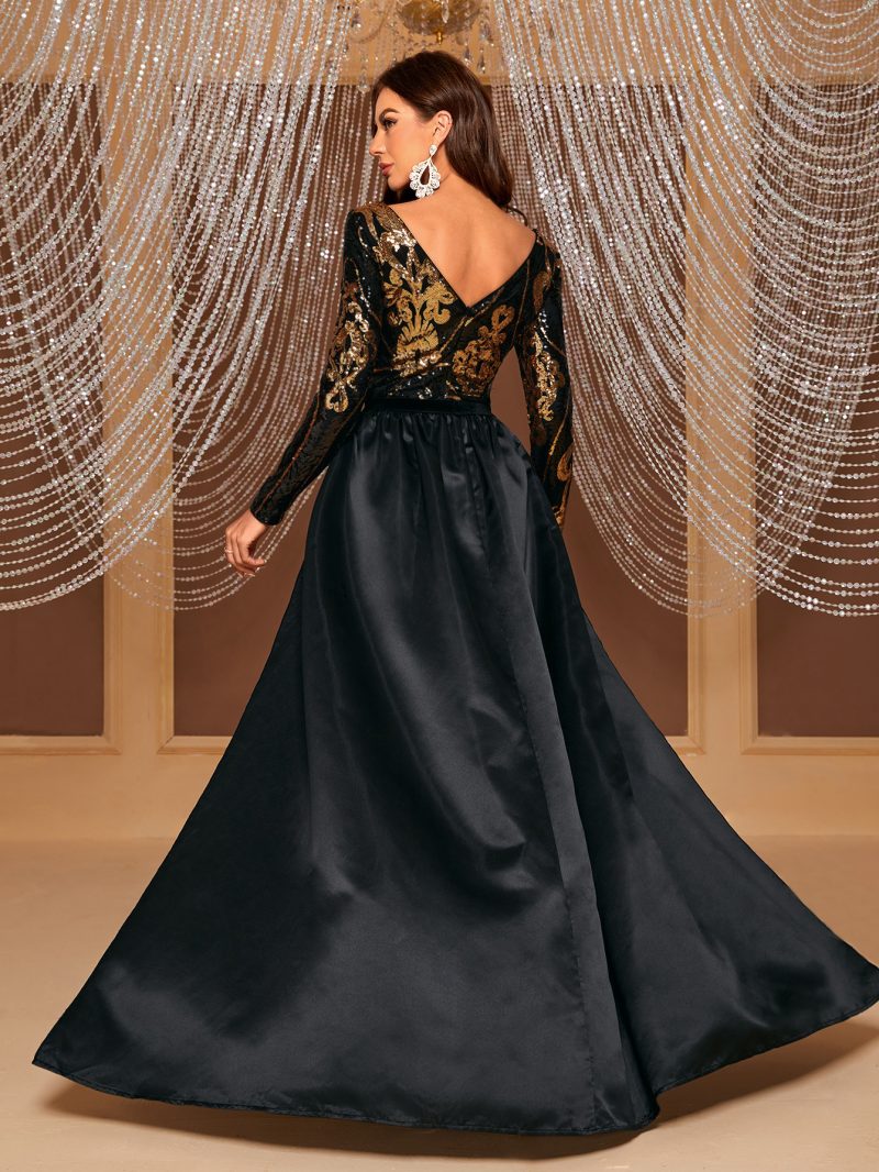 Captivating Cape Sleeve Maxi Dress: Redefine Elegance with Every Move - Image 2