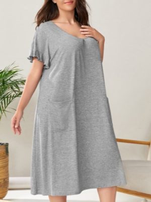 Stay Cozy and Stylish All Summer Long in this Comfortable Nightdress!