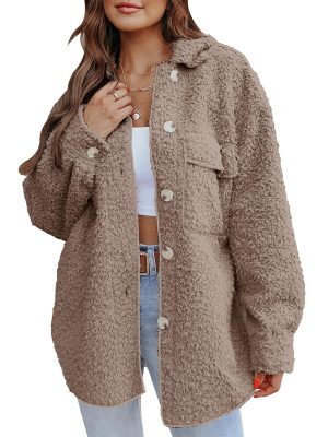 Woolen Women’s Warm Winter Jacket with Turkish Fur Fleece Lining