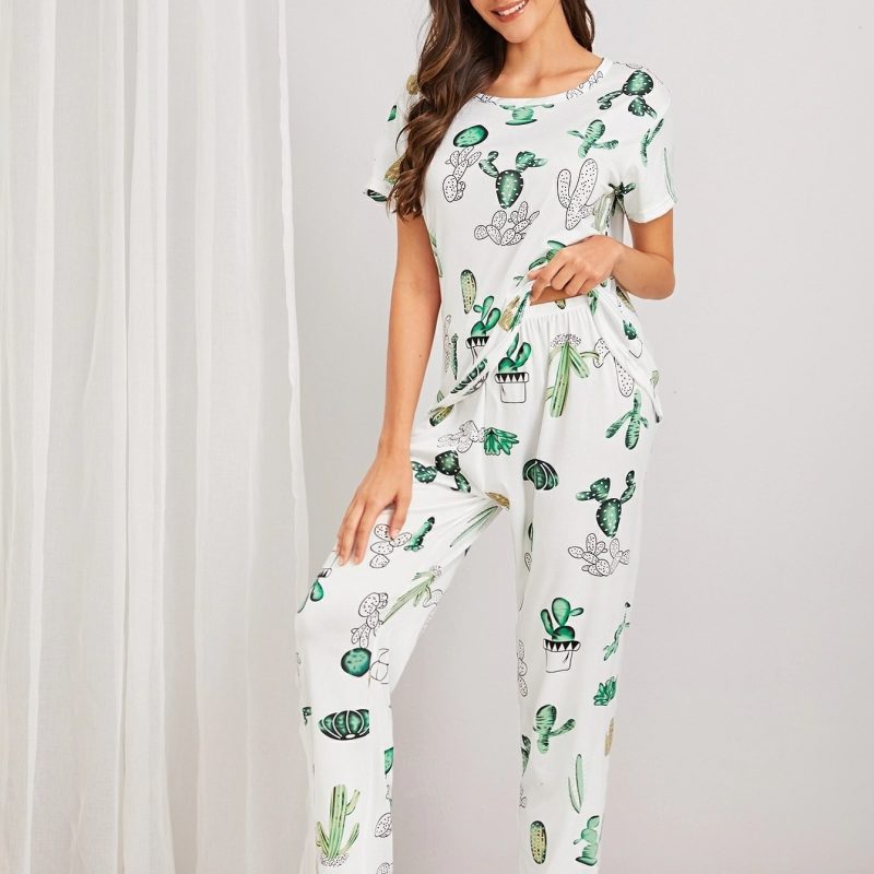 Sources Home Wear Pajamas: Women's Two-Piece Set - Image 3
