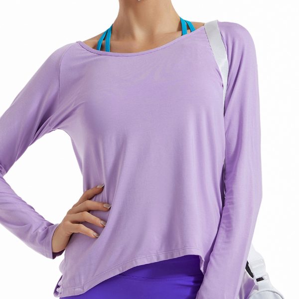 Women's Aerobics, Running, and Yoga Clothing: Loose Breathable Pro Workout Clothes - Image 2