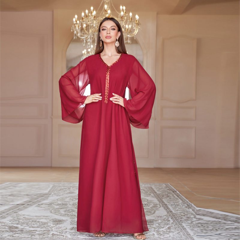Elegant Sequined Robe for Autumn - Image 3