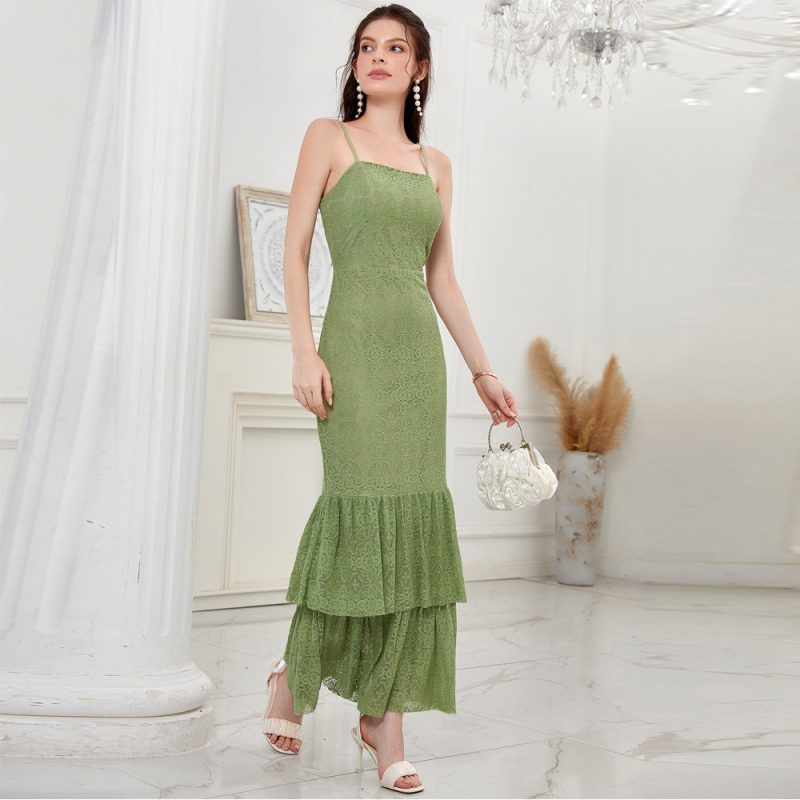 Summer Party Fishtail Strap Dress - Image 2