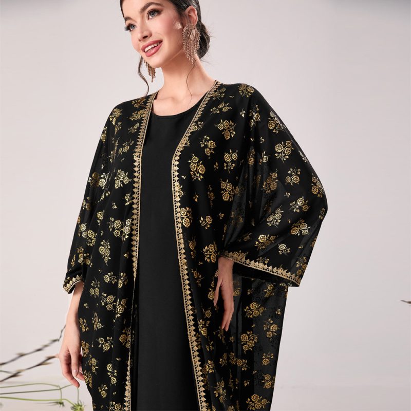 Middle East Lace Mesh Dress Set - Image 2