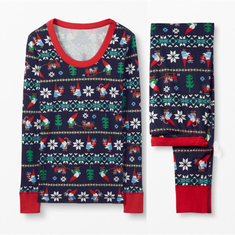Women's Homewear Pajamas Suit: Christmas Elk Long Sleeve Trousers - Image 5