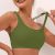 Green Drawstring Bra