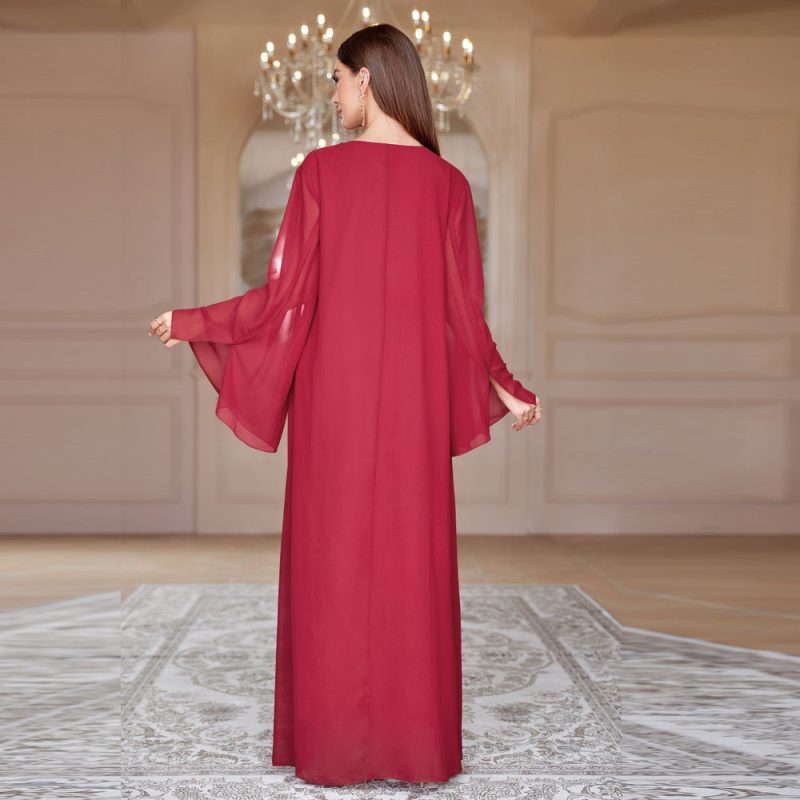 Elegant Sequined Robe for Autumn - Image 4