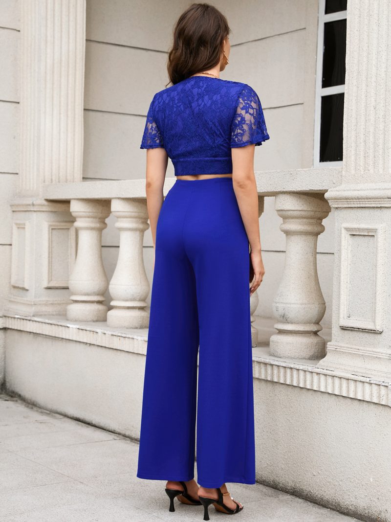 Stay Cool and Casual with a Short-Sleeve T-Shirt and Trousers Set for Spring and Summer - Image 2