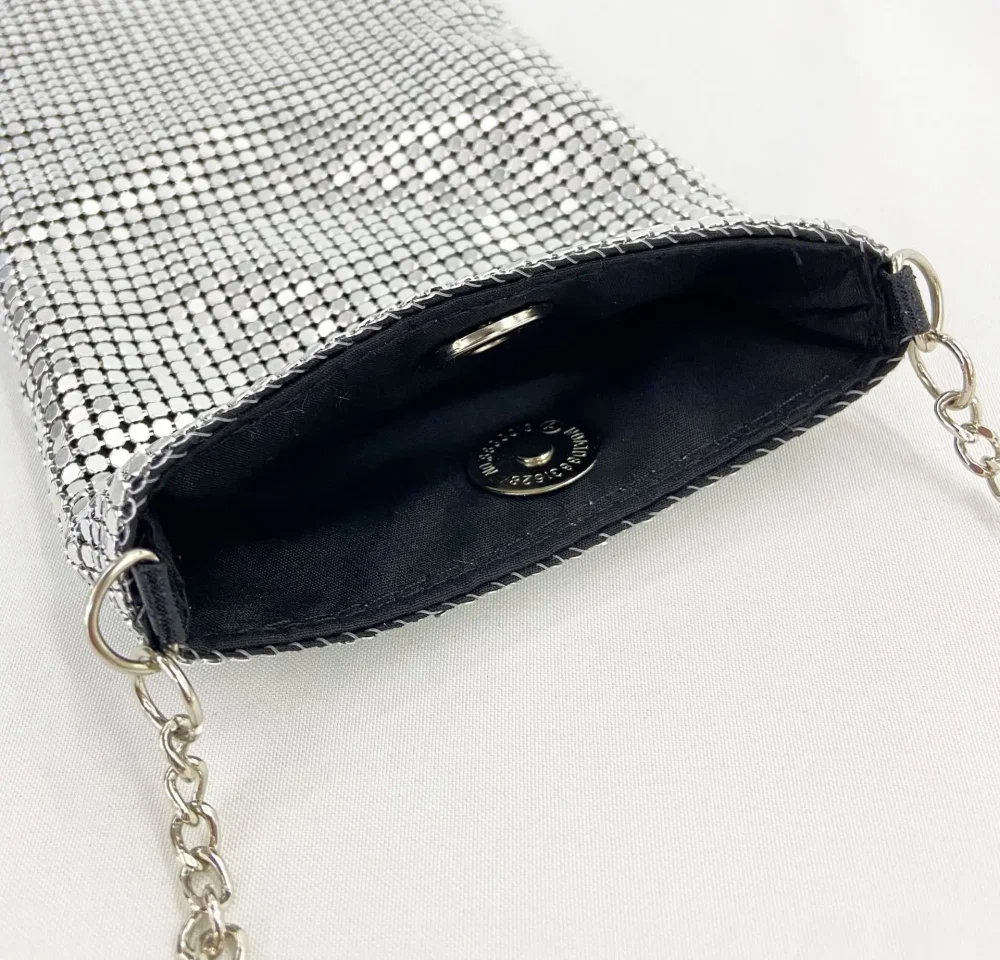 Touch Leather Bling Shiny Phone Bag - Image 5