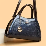 Luxury Design Chic Croc-Patterned Eco-Bag - Image 10